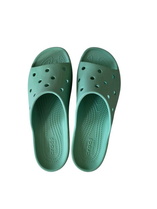 CROCS Shoes - Crocs Classic Slides 2.0 Mint Jade Size 9